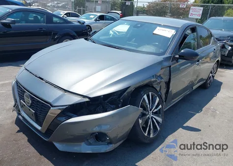 2022 Nissan Altima Sr Fwd из США, поврежденный, VIN 1N4BL4CV8NN395205